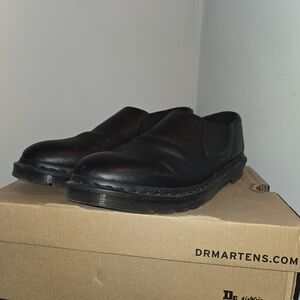 Dr. Martens Black Leather Loafers